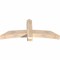 Ekena Millwork Bellingham Smooth Timber Gable Bracket, Douglas Fir, 60"W x 25"H x 5 1/2"D x 5 1/2"F, 10/12 Pitch GBW060X25X0606BEL00SDF - alternate 4